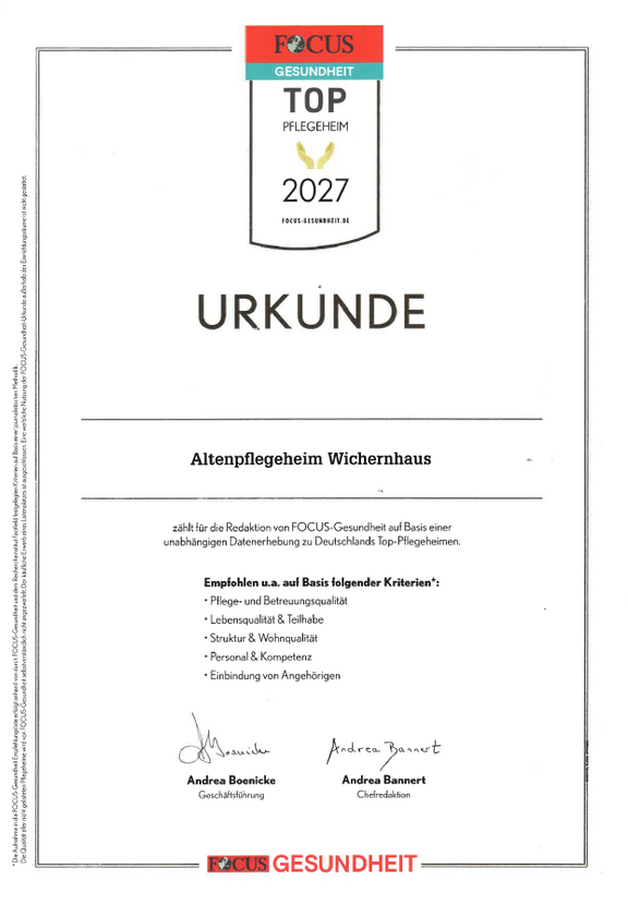 TOP-Pflegeheim